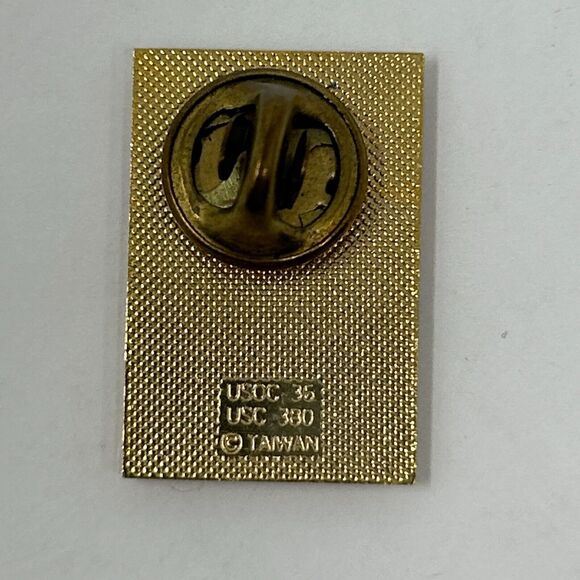 Lot of 2 Vintage 80s Olympic Lapel Pins 1984 IBM 1988 Coca Cola Pinback Buttons - Picture 4 of 5
